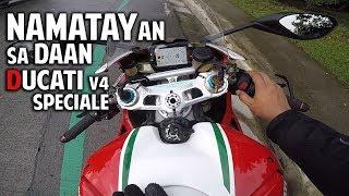 DUCATI V4 SPECIALE STOPPED ON THE HIGHWAY..NASIRA ATA..