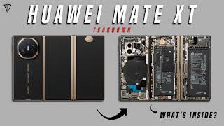 Huawei Mate XT Ultimate TEARDOWN - See what's inside this TriFold Phone !