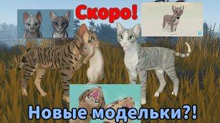 НОВЫЕ МОДЕЛИ?! Коты Воители Роблокс! Warrior Cats Ultimate Edition