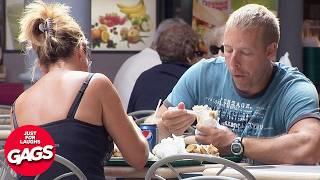 Food Court Pranks    | Just For Laughs Gags