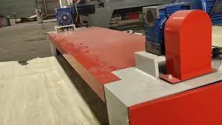 8ft face veneer peeling machine in plywood making process