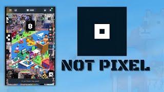 How to play Not Pixel and earn 12PX per Click for Airdrop | Notcoin