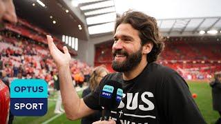 ALISSON: 'I'm a little bit tired of partying'  Four weeks of celebrations end with trophy parade