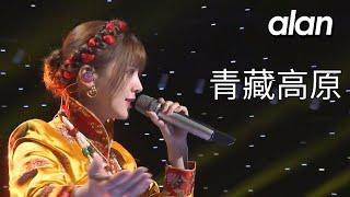 藏族歌手阿兰演唱《青藏高原》，超级好听，太好听了！