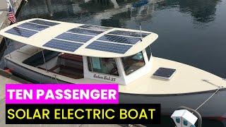 The First Solar-Powered Electric Passenger Boat in the US  | Future Technology & Science News 203