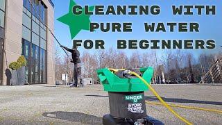 Instructions for practical cleaning with pure water for beginners