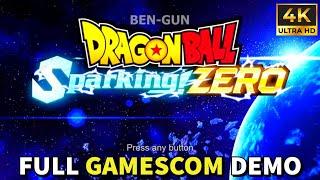 Full DRAGON BALL: Sparking Zero Demo Gameplay (4k) - No Commentary | Gamescom 2024