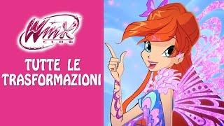 Winx Club - Tutte le trasformazioni di ogni serie!