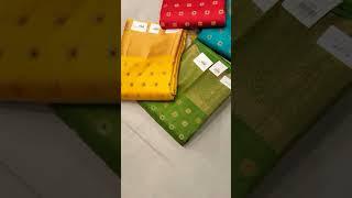 Red Satin Banarasi Silk Saree | Jain Bandhu Sarees Showroom | banarasi silk saree designs #shorts #