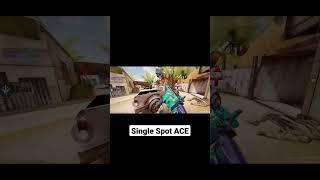 Single spot ACE ! COD mobile
