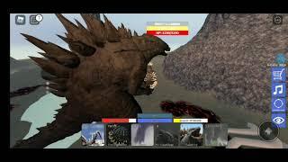 Godzilla 54 vs anguirus showa