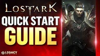 Lost Ark - Ultimate Quick Start Guide / Everything You Need To Know Before Playing The Game