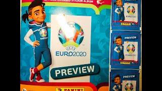 PANINI EURO 2020 PREVIEW - НАКЛЕЙКИ