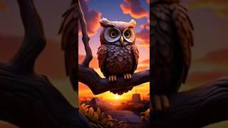 Owl  #shorts #youtubeshorts  A Parliament of Owls #shorts