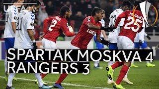 SPARTAK MOSKVA 4-3 RANGERS #UEL HIGHLIGHTS