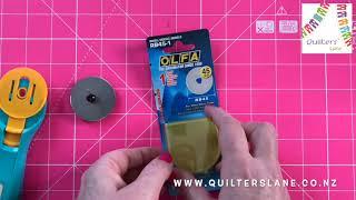 How to change the blade in your Olfa Splash Cutter