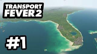 Building a USA Transportation Company - Transport Fever 2 #1