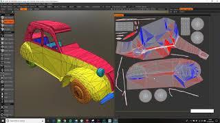 3D Coat: Quick UV Unwrapping & Texturing