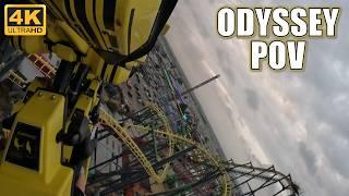 Odyssey POV (Back Row, 4K 60FPS), Fantasy Island Vekoma Suspended Looping Coaster | Non-Copyright