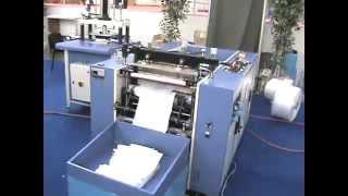 S-500 and HP 450 : Semi-automatic T-Shirt Bag Making Machine and Hydraulic Punching Unit