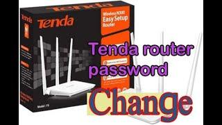 How to Tenda Wifi Router Password Change 192 168 0 1