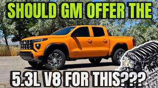 2025 GMC Canyon AT4 Desert Sun: Should GM Offer The 5.3L V8 For This?
