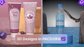 "3D Designs in PACDORA | GDMentor"