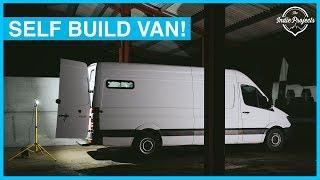 Prepping Our Van for its Tiny Home Conversion! Sprinter Van Build