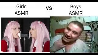 Girls ASMR VS Boys ASMR