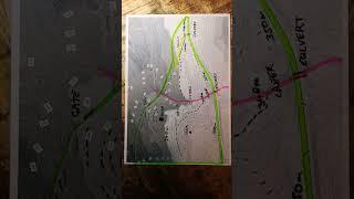 Map of the farm. #water #watererosion #claysoil