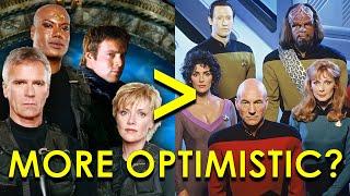 Is Stargate More Optimistic Than Star Trek?