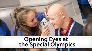 Opening Eyes at the Special Olympics