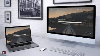 Make your windows desktop or laptop look landing page | Customizing Desktop windows 10