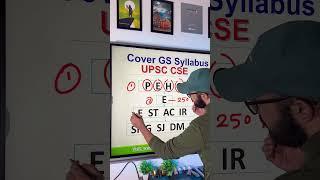 How to cover UPSC CSE syllabus systematically?