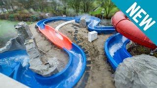 Maximare Hamm - RioMare [NEW 2017] Wild River Waterslide Onride POV