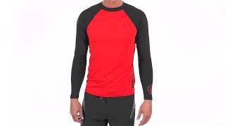 Volcom Men's Colorblock Long Sleeve Rashguard | SwimOutlet.com