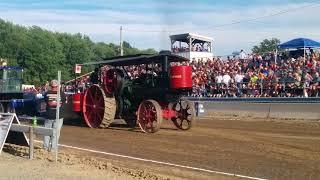 Minneapolis steam engine pulling at the pageant of steam