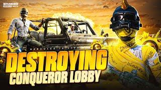 DESTROYING CONQUEROR LOBBY | LETS DOMINATE IN ULTIMATE ROYALE | BGMI LIVE  #bgmi #bgmilive #pubg