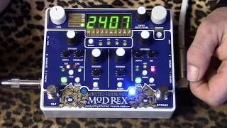 Electro Harmonix Mod Rex Polyrhythmic Modulator of love