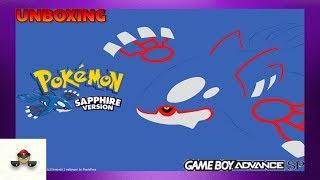 Pokémon Sapphire Game Boy Advance Unboxing