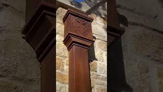 Lion Head Details on our Dream Home Castle