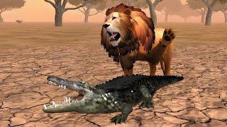 Crocodile VS All Boss - Ultimate Savanna Simulator (By Gluten Free Games)