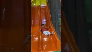 baby taking slide/play area for toddlers/indoor play#baby #blippi#viral #shorts #ytshorts#yt#cute #