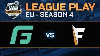 GALE FORCE ESPORTS vs FRONTLINE EU League Play - RLCS S4