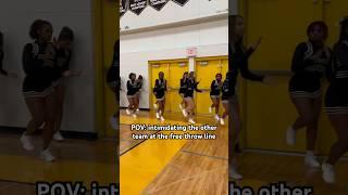 Works like a charm #cheerleading #basketball #highschoolbasketball #highschoolsports #highschool