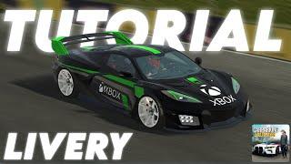 TUTORIAL | CORVETTE C8 XBOX LIVERY  | TACO PADRE