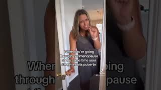 Sweetie #perimenopausehealth #perimenopause #puberty #hormones #momlife #daughter ghter
