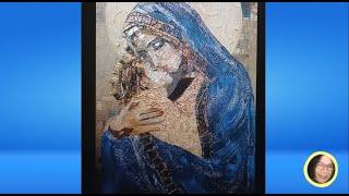 FROM CROWN to CREATIONS.....Maria Isabel Lopez...A Mosaic Artist and an Actress