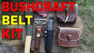 Bushcraft Belt Kit  | The Fox Workshop