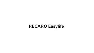 RECARO Easylife: Der kompakte und leichte Buggy in Action